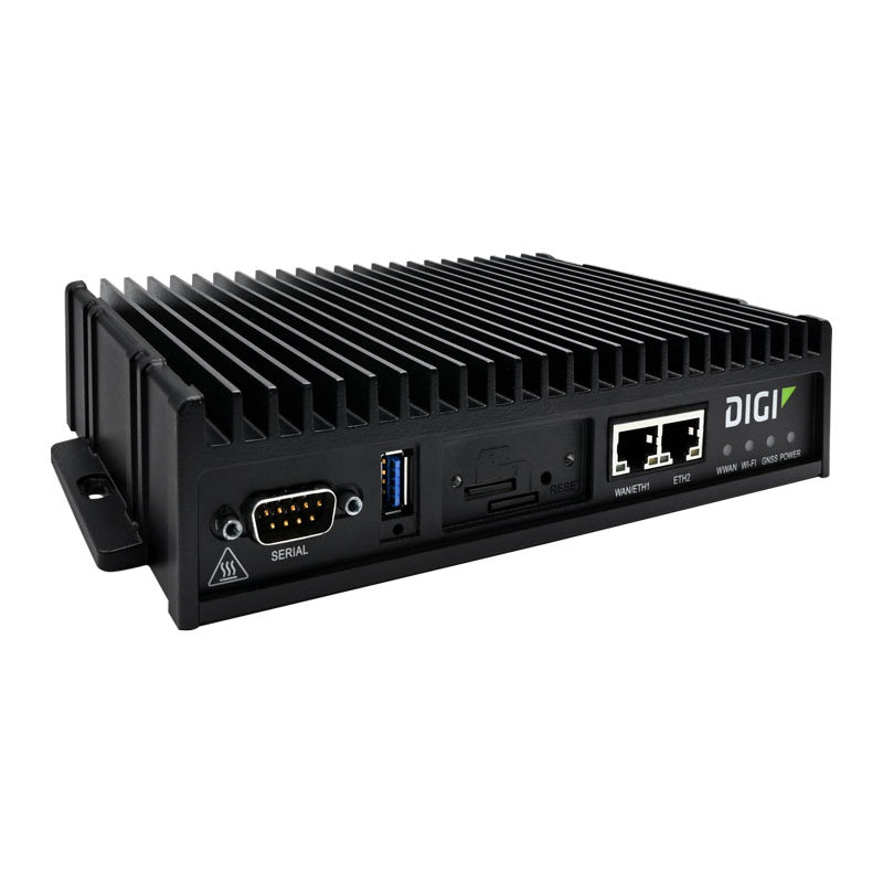 Digi TX40 5G/LTE+WiFi6 Intelligent Communications Hub for Public Safety vehicles w/GNSS-Dead Reckoning