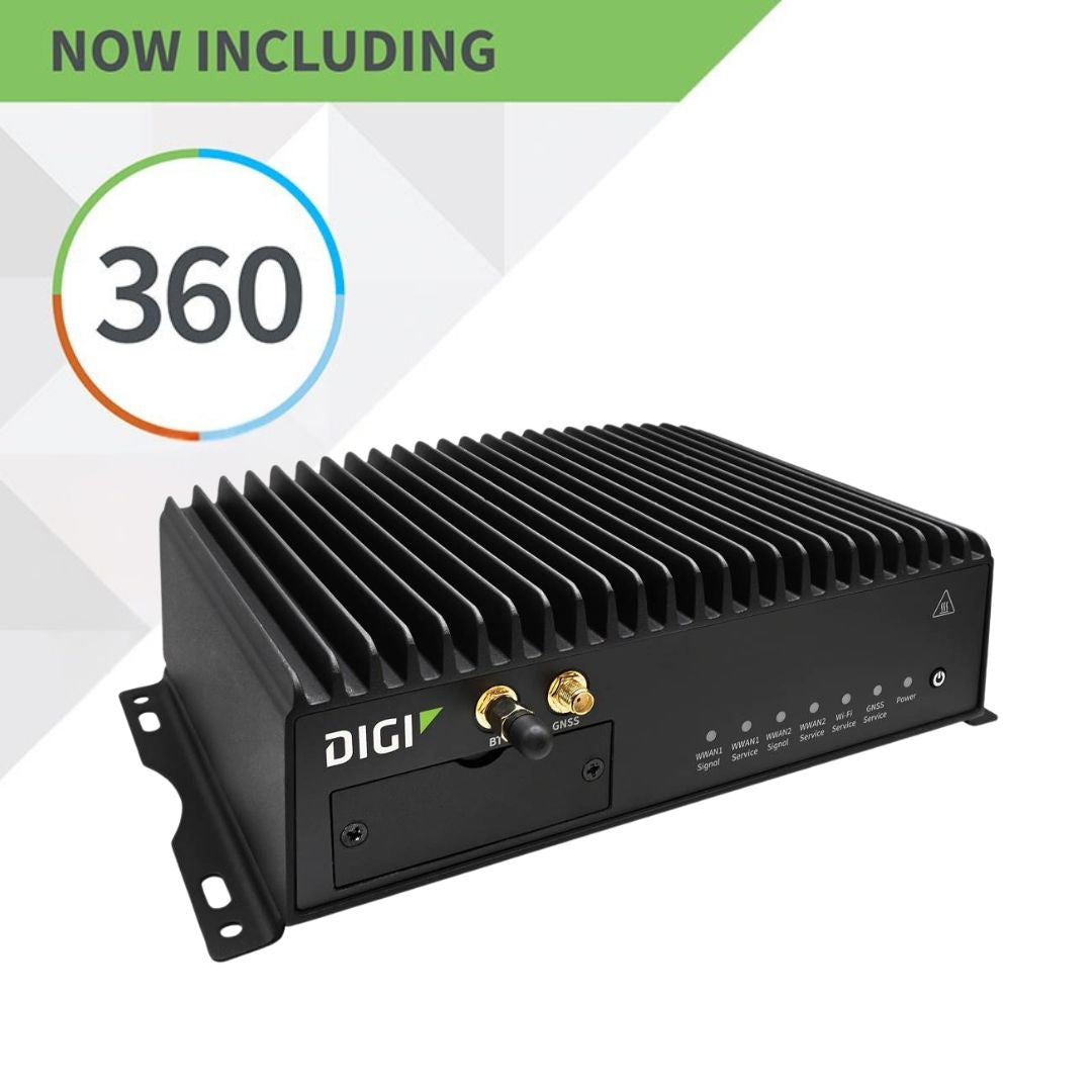 Digi TX54 DUAL RADIO 4/5G LTE Advanced-Pro Cellular router w/WiFi5/GNSS/Bluetooth (GLOBAL)