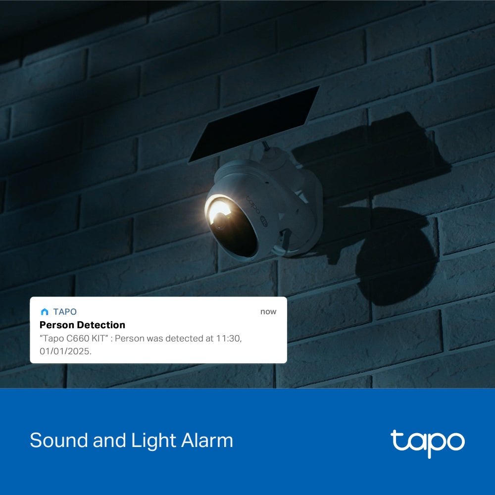 TP-Link Tapo Solar-Powered 4K Security Camera Kit