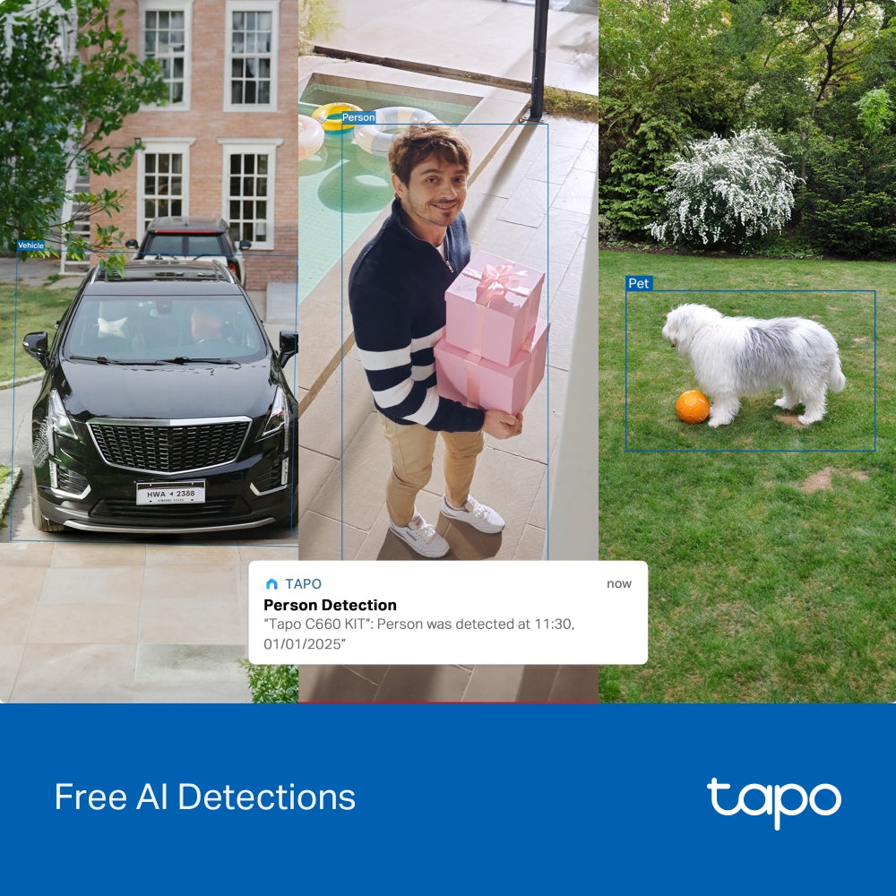 TP-Link Tapo Solar-Powered 4K Security Camera Kit