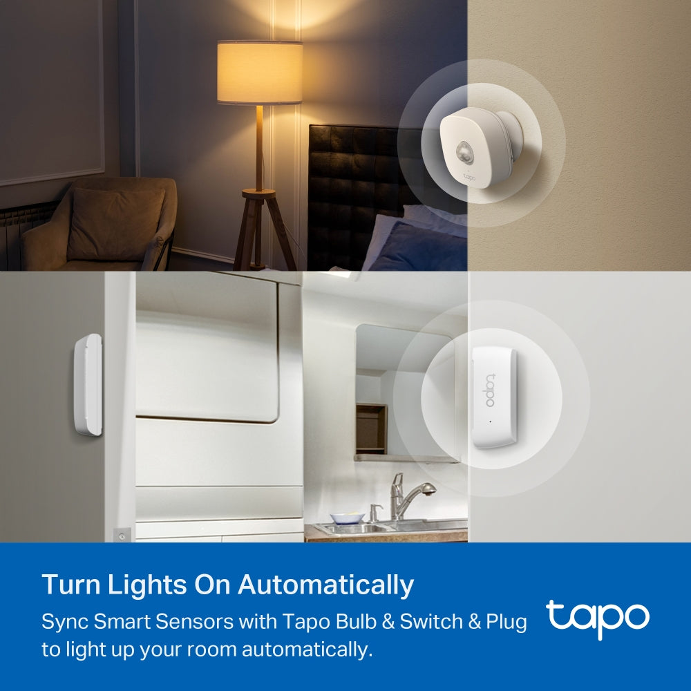 TP-Link TAPO Smart Sensor Starter Kit - 1 x Tapo T100, 2 x Tapo T110, 1 x Tapo H100