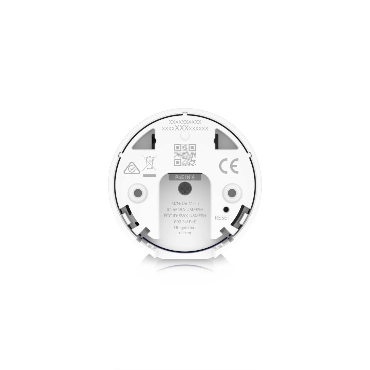 Ubiquiti U6-MESH Indoor/Outdoor Access Point Wi-Fi 6 Mesh