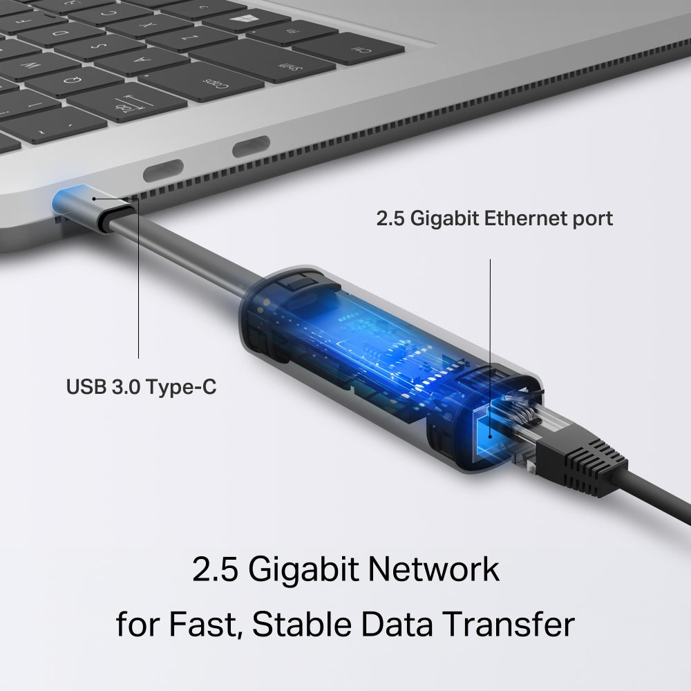 TP-Link USB Type-C to 2.5 Gigabit Ethernet Network Adapter