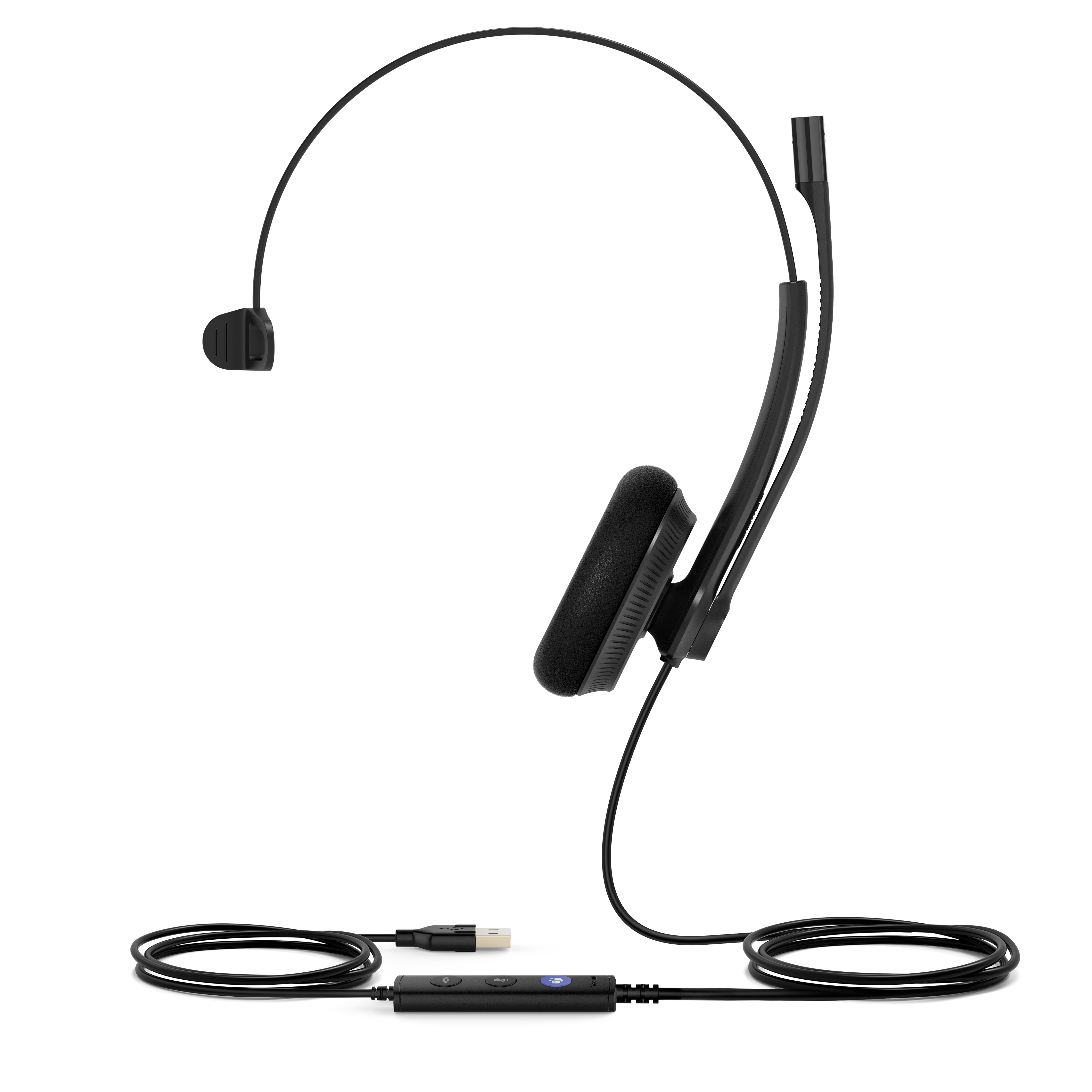 Yealink UH34 Lite Wired Dual Headset - Mono - Teams - USBA