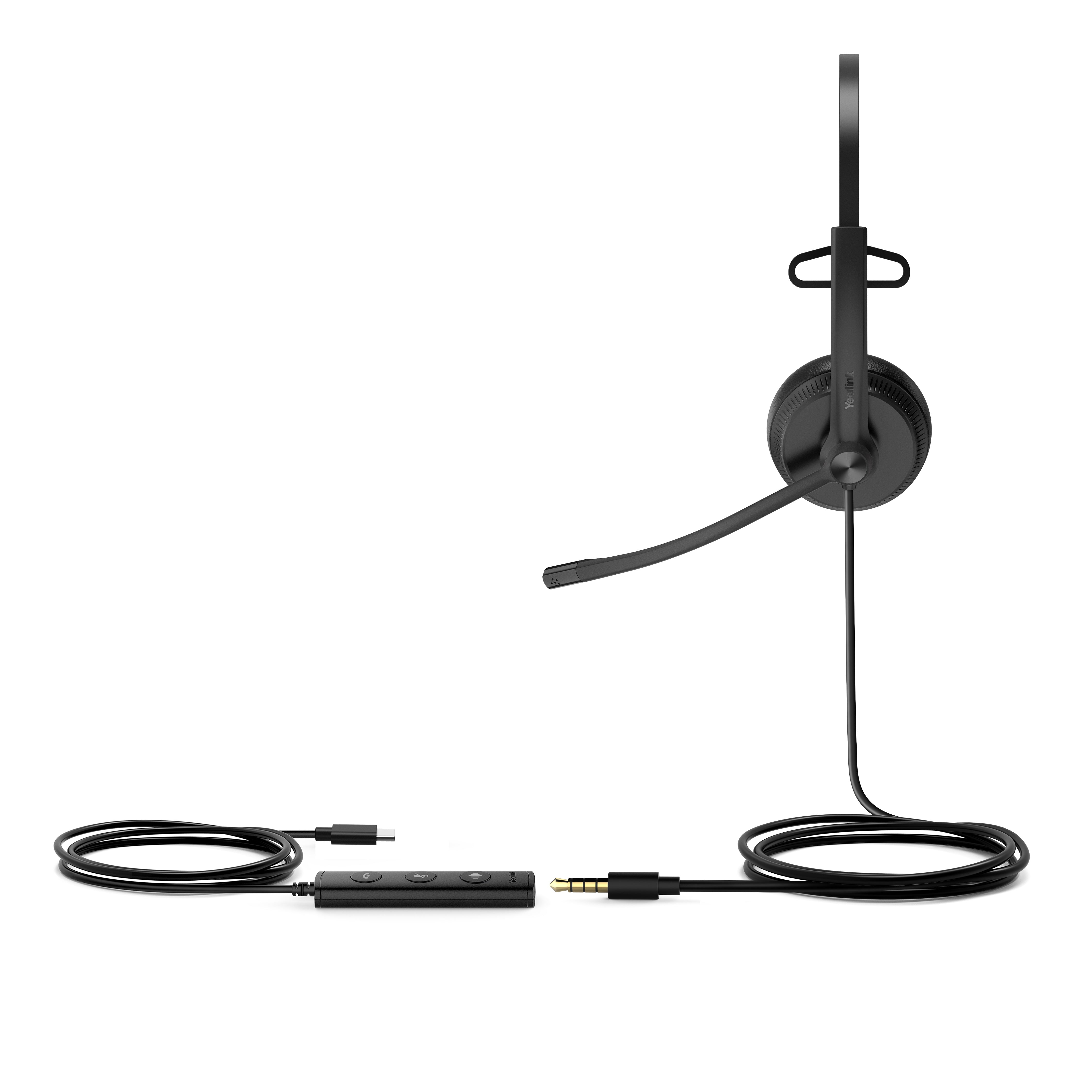 Yealink UH34SE Wired Mono Headset - UC - USBC