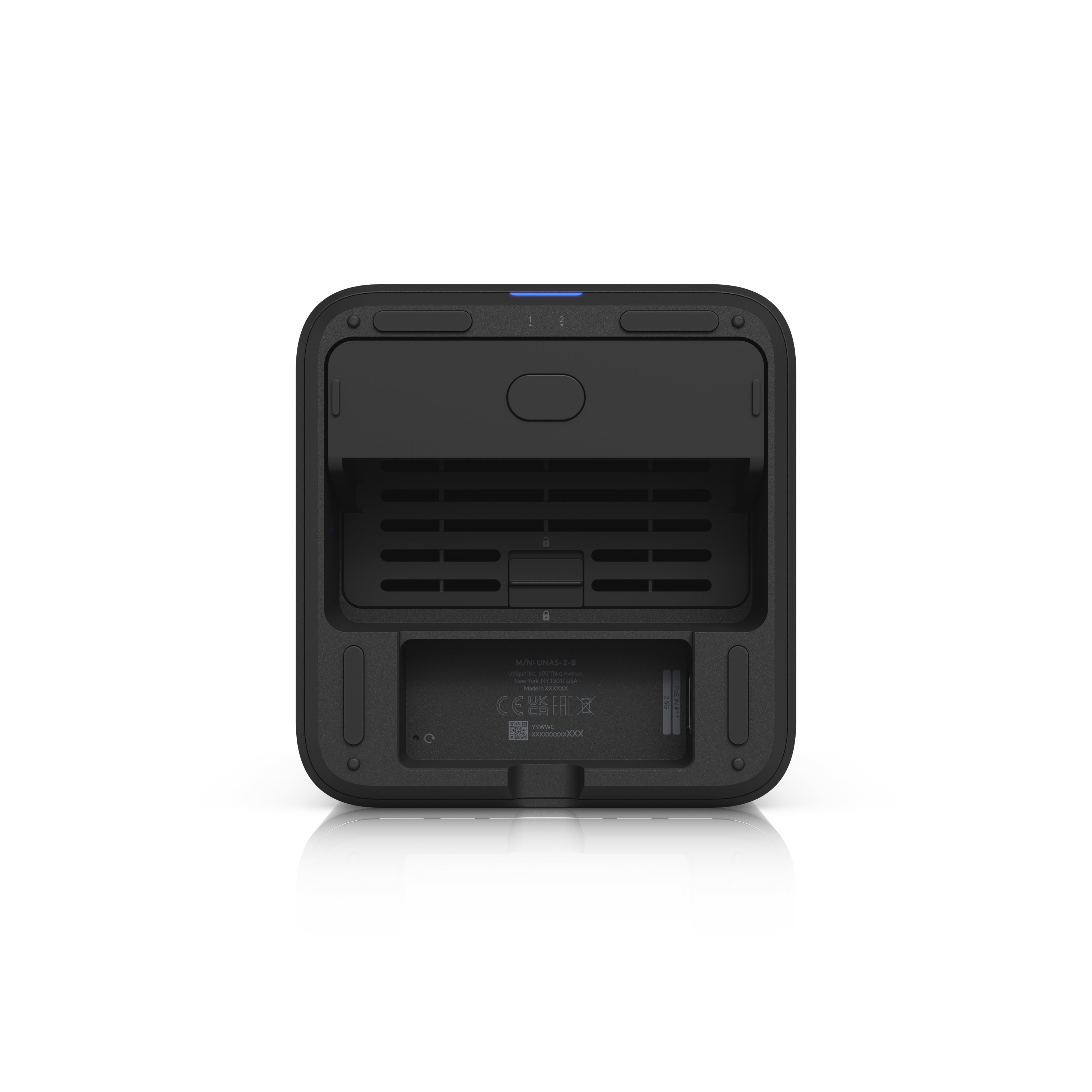 Ubiquiti UniFi Network Attached Storage - 2 HDD Bays - Black