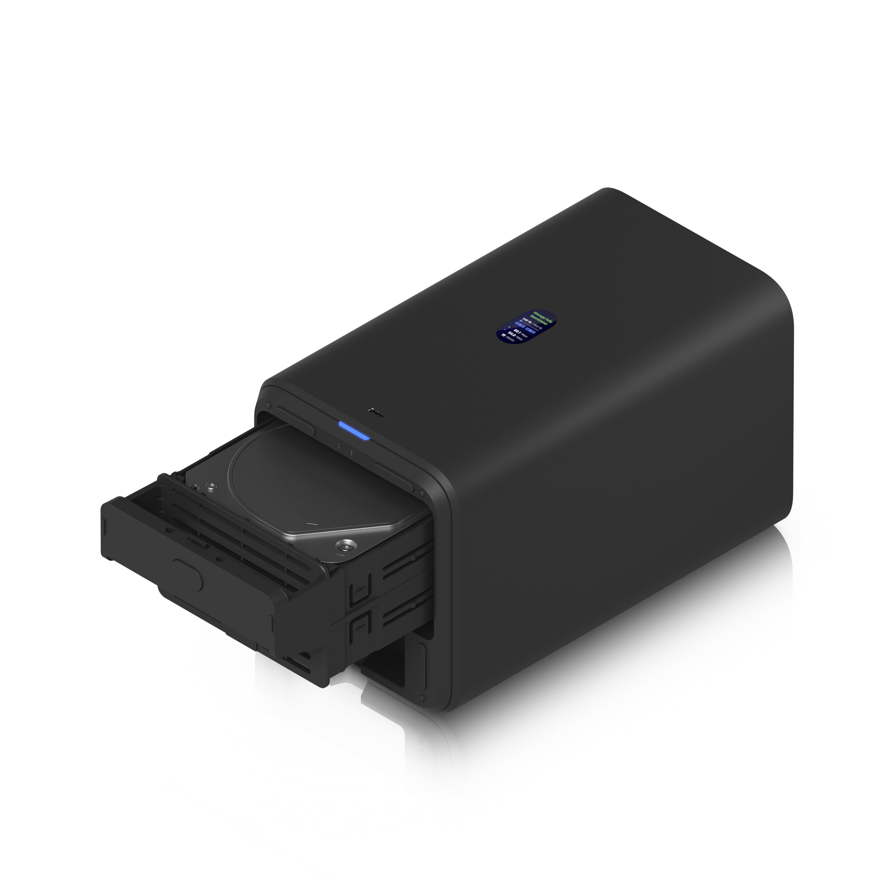Ubiquiti UniFi Network Attached Storage - 2 HDD Bays - Black