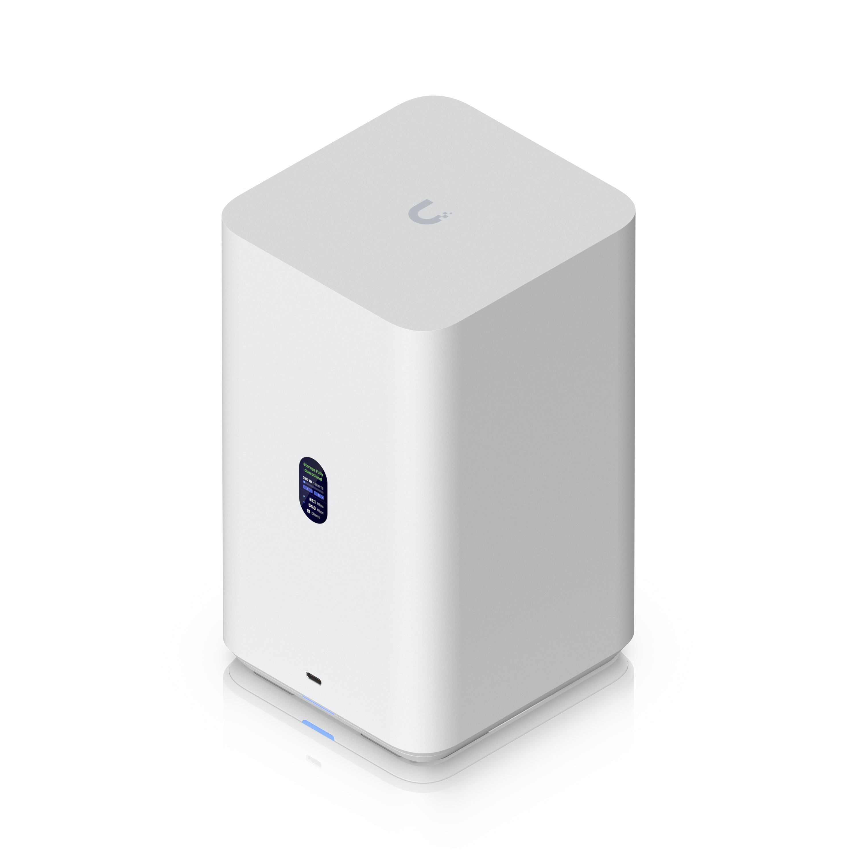 Ubiquiti UniFi Network Attached Storage - 2 HDD Bays - White
