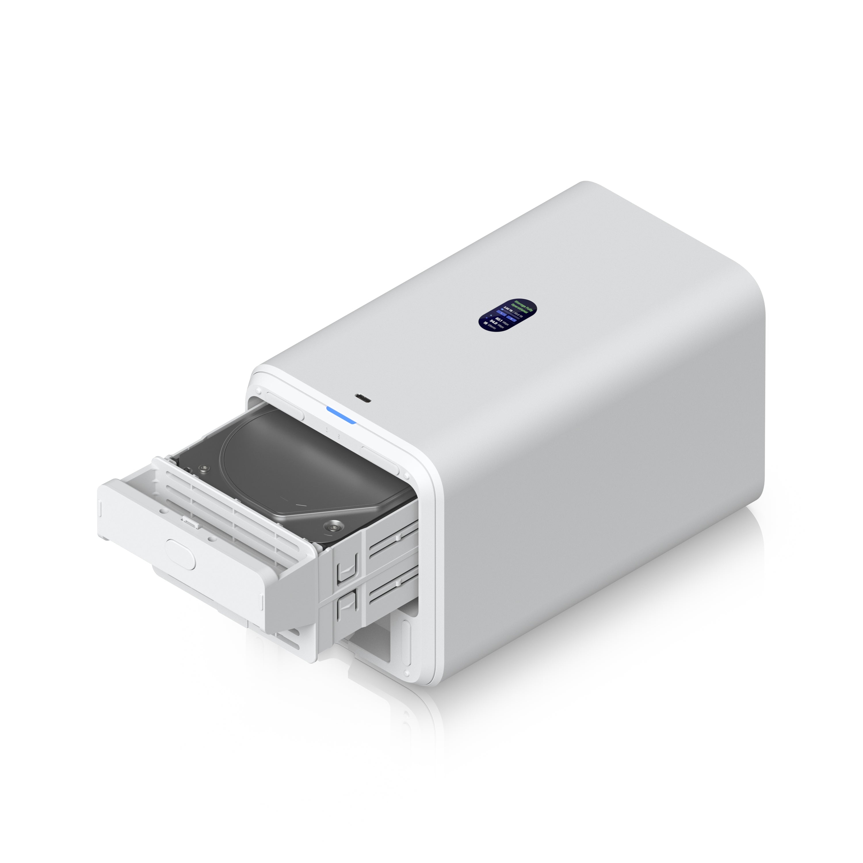 Ubiquiti UniFi Network Attached Storage - 2 HDD Bays - White