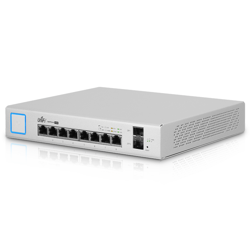 Ubiquiti US-8-150W UniFi Managed PoE+ Gigabit Switch