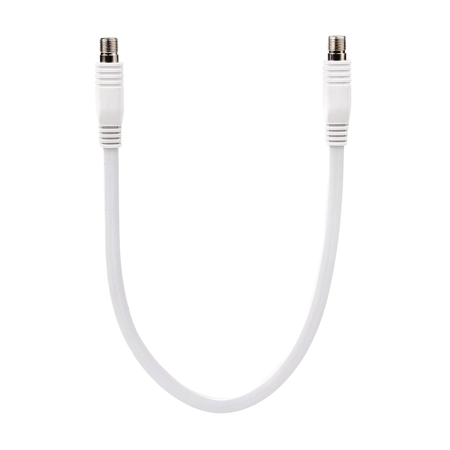 RCA 1.5 'Flat Coax Extension Cable for Window/Door Feedthrough with Female Connectors