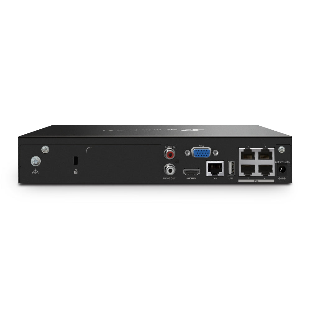 TP-Link VIGI 4MP Full-Color Turret IPC & 4 Channel PoE+ NVR Kit - 2TB HDD
