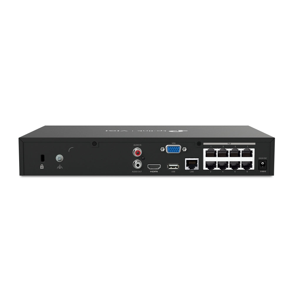 TP-Link VIGI 4MP Full-Color Turret IPC & 8 Channel PoE+ NVR Kit - 2TB HDD