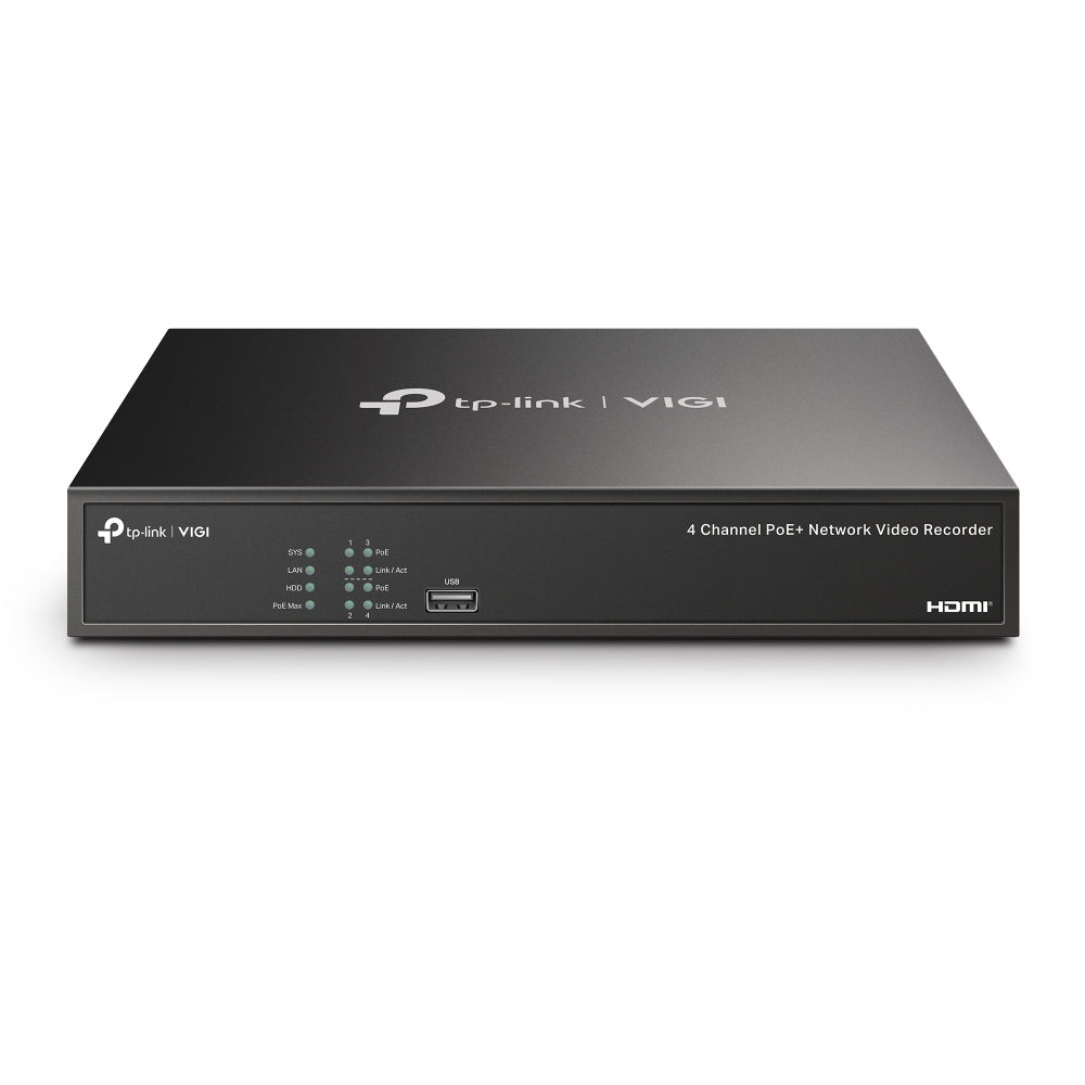 TP-Link VIGI 4 Channel PoE Network Video Recorder