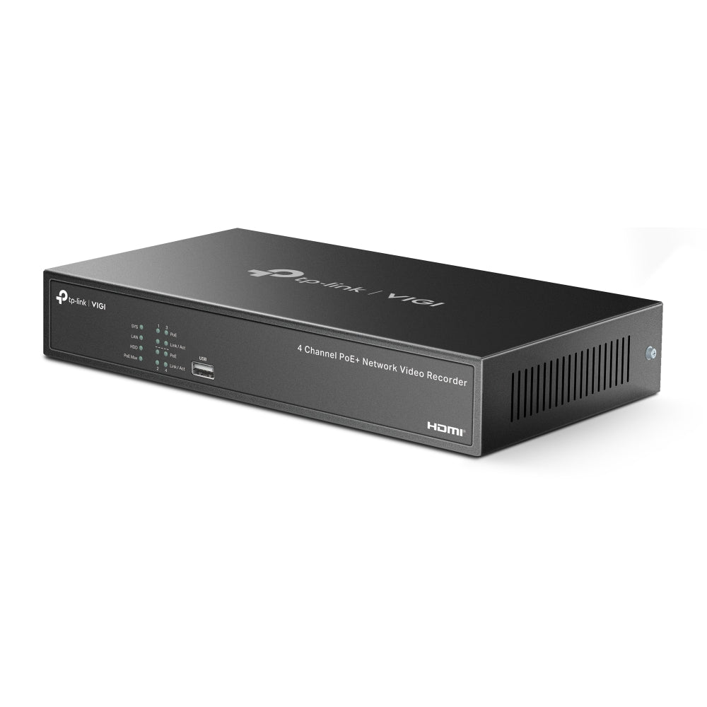 TP-Link VIGI 4 Channel PoE Network Video Recorder