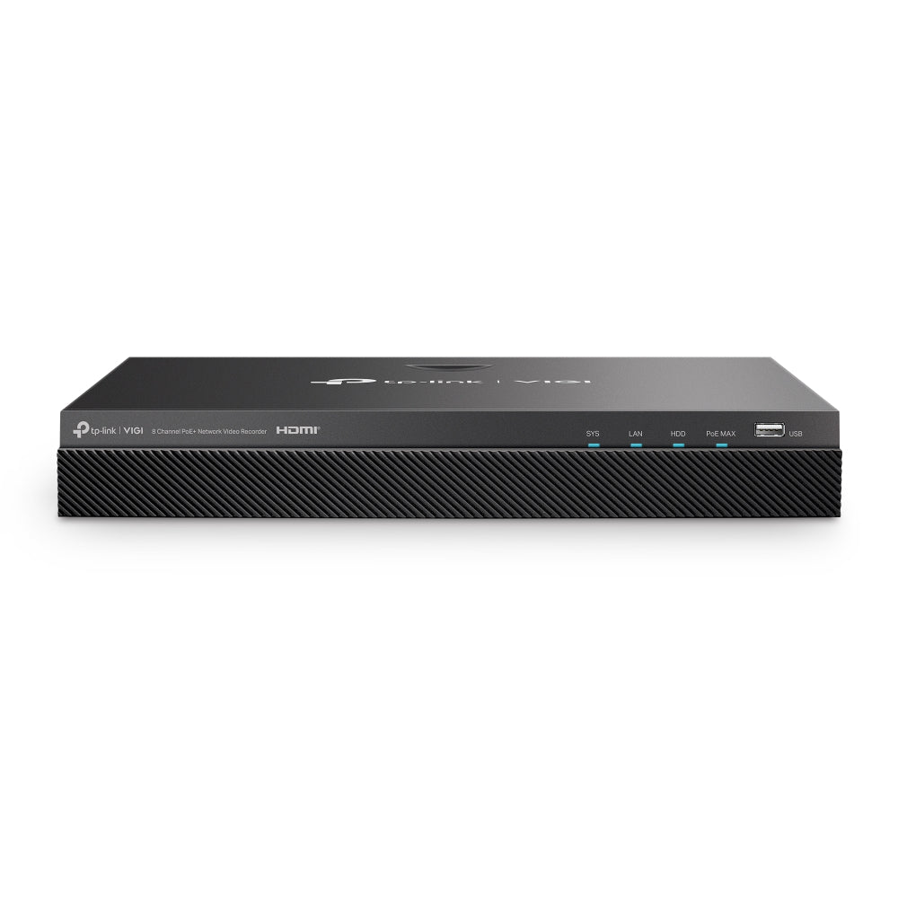TP-Link VIGI 8 Channel PoE+ Network Video Recorder - 2TB HDD