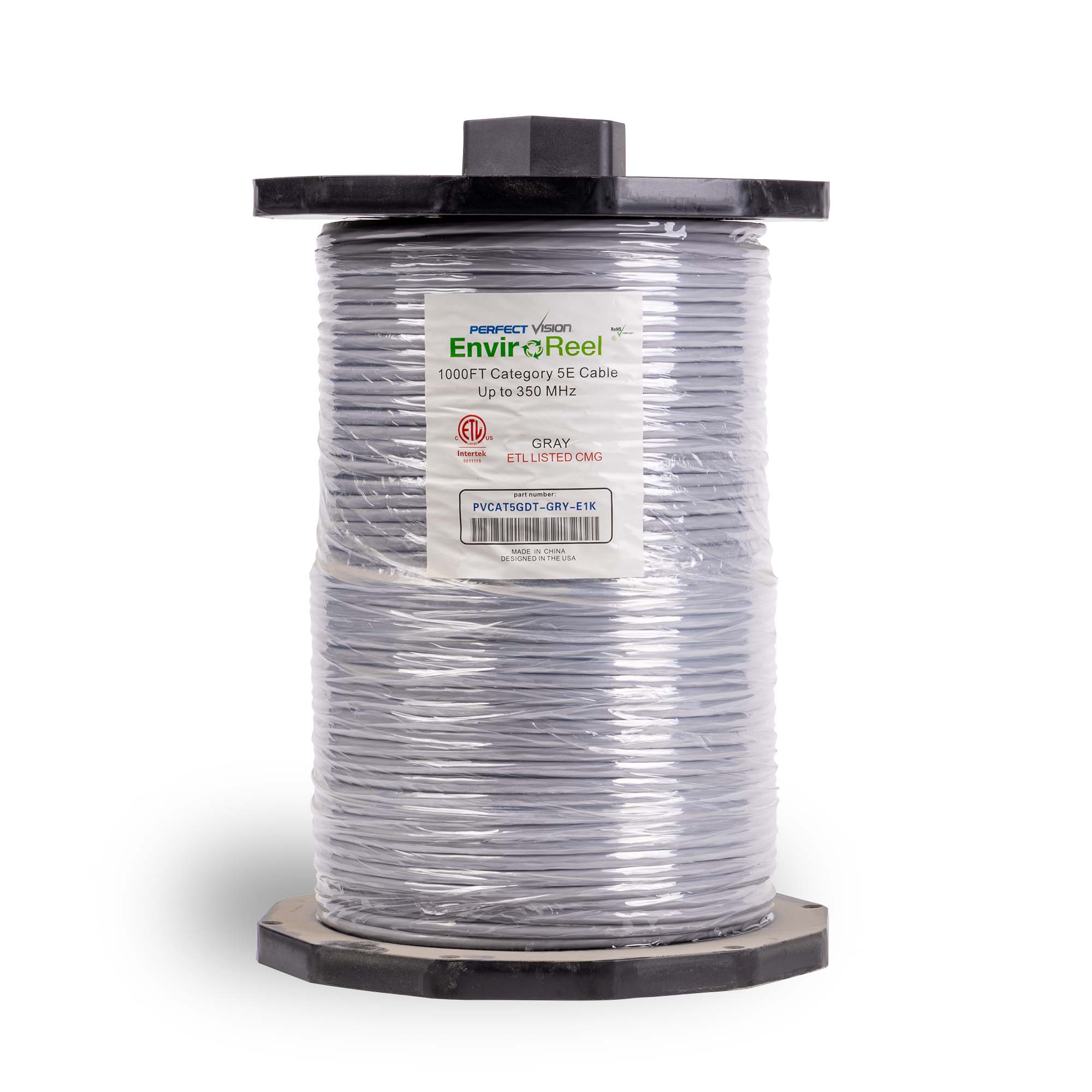 PerfectVision EnviroReel Cat5 FT4 - 1000' Cable