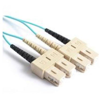 FIS Duplex MM 50-micrometer OM3 Fiber Patch Cable with SC/PC Connectors