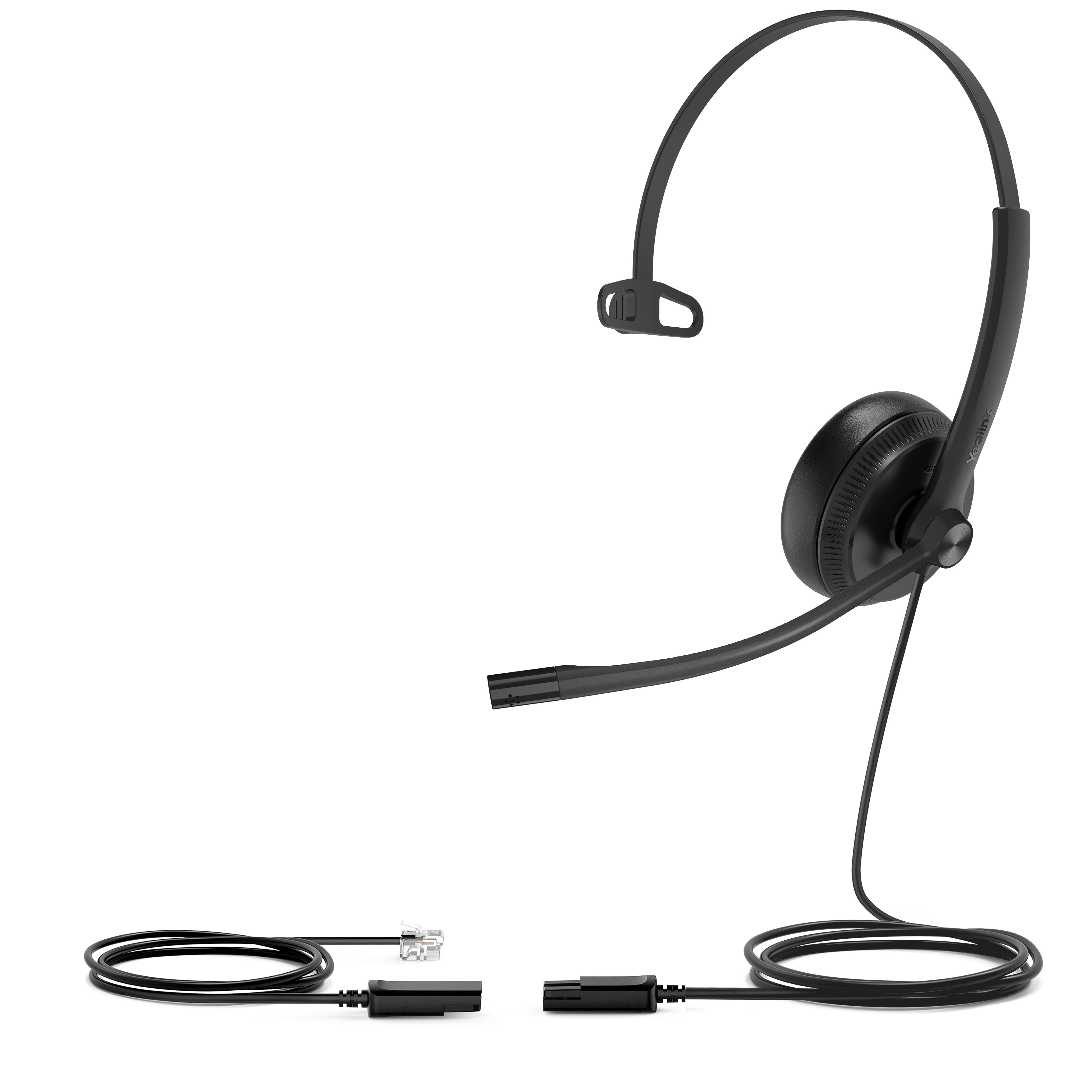 Yealink YHS34 Mono QD to RJ9 Wideband Headset