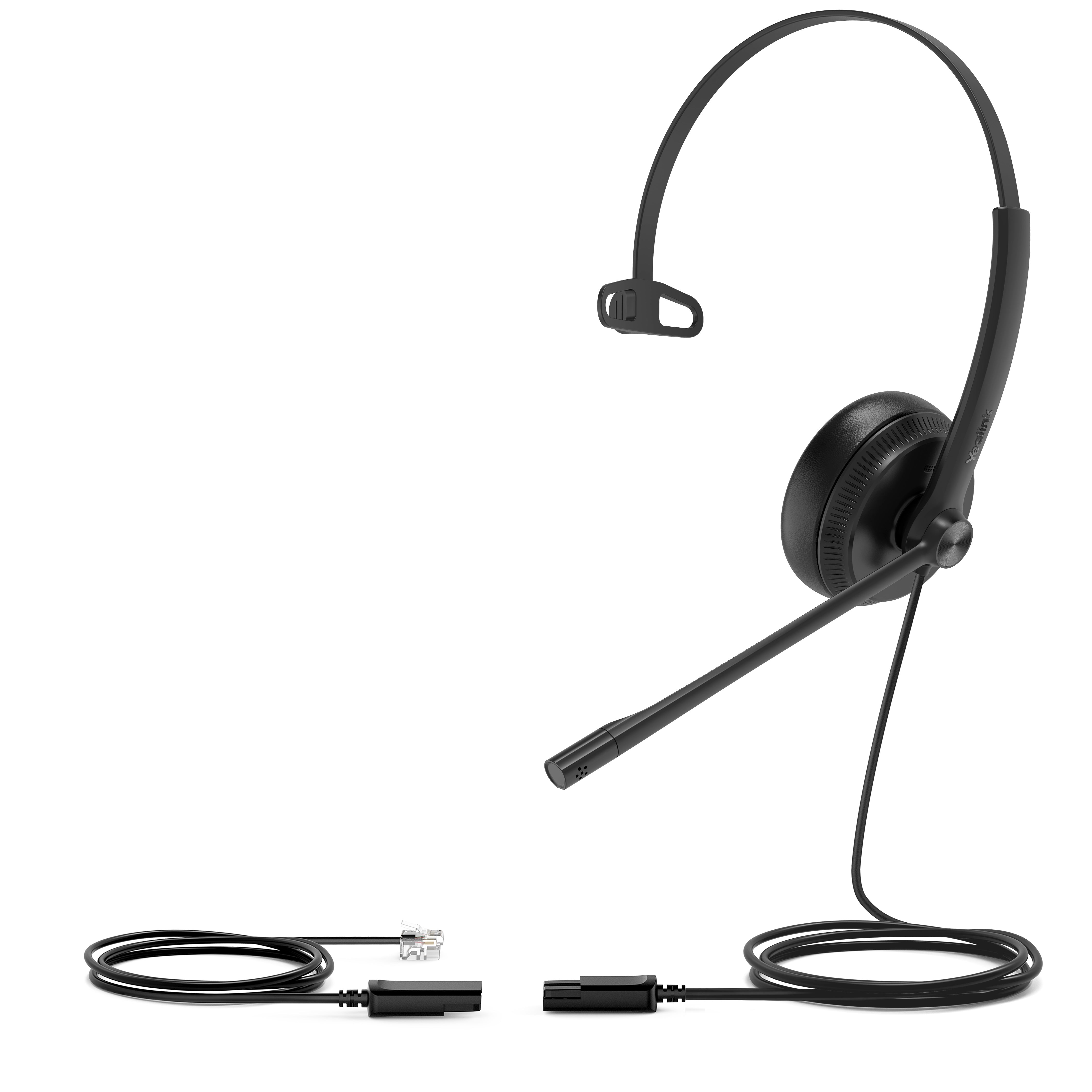 Yealink YHS34 Mono QD to RJ9 Wideband Headset