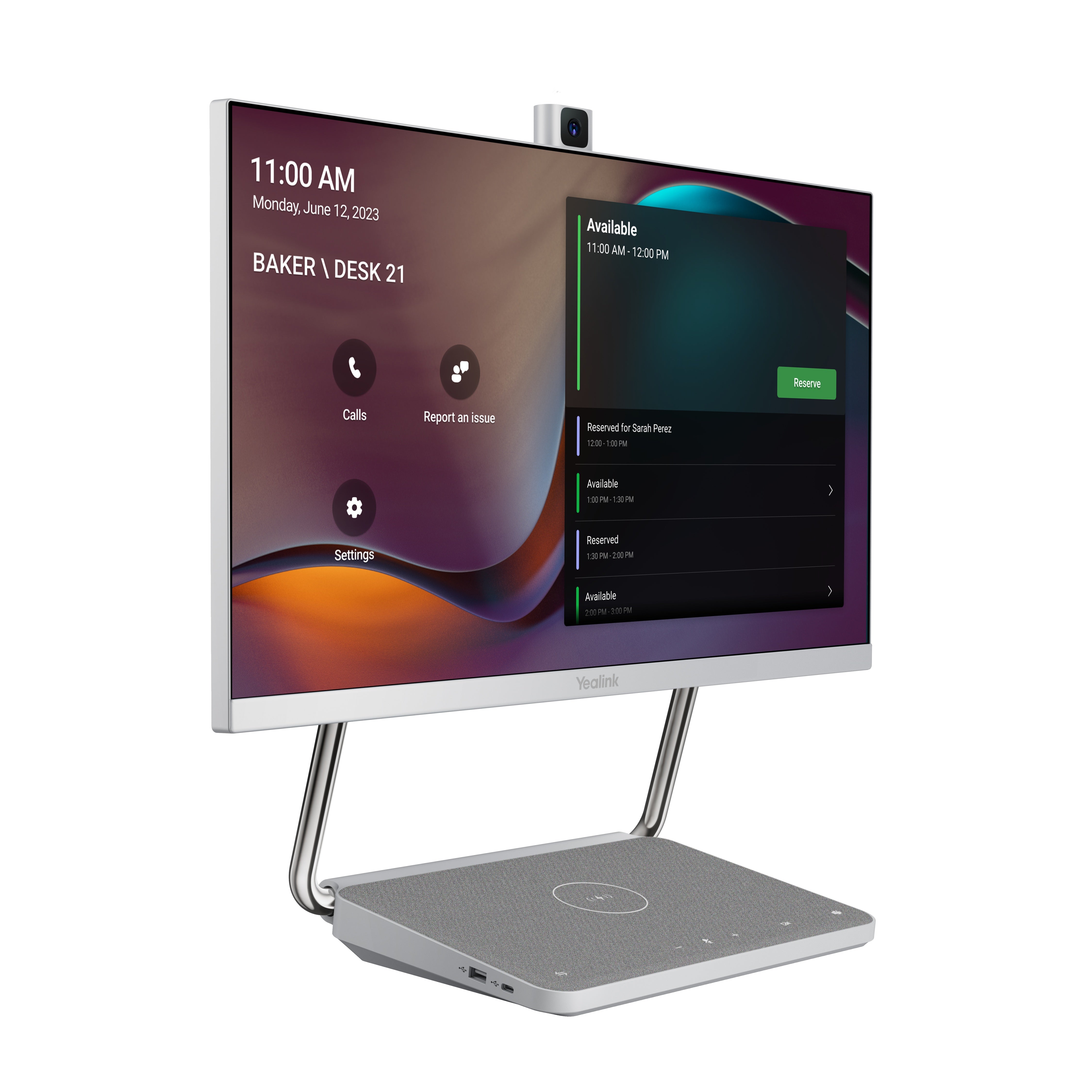 Yealink DeskVision A24 All-in-one Desktop Collaboration Solution for Hybrid Office