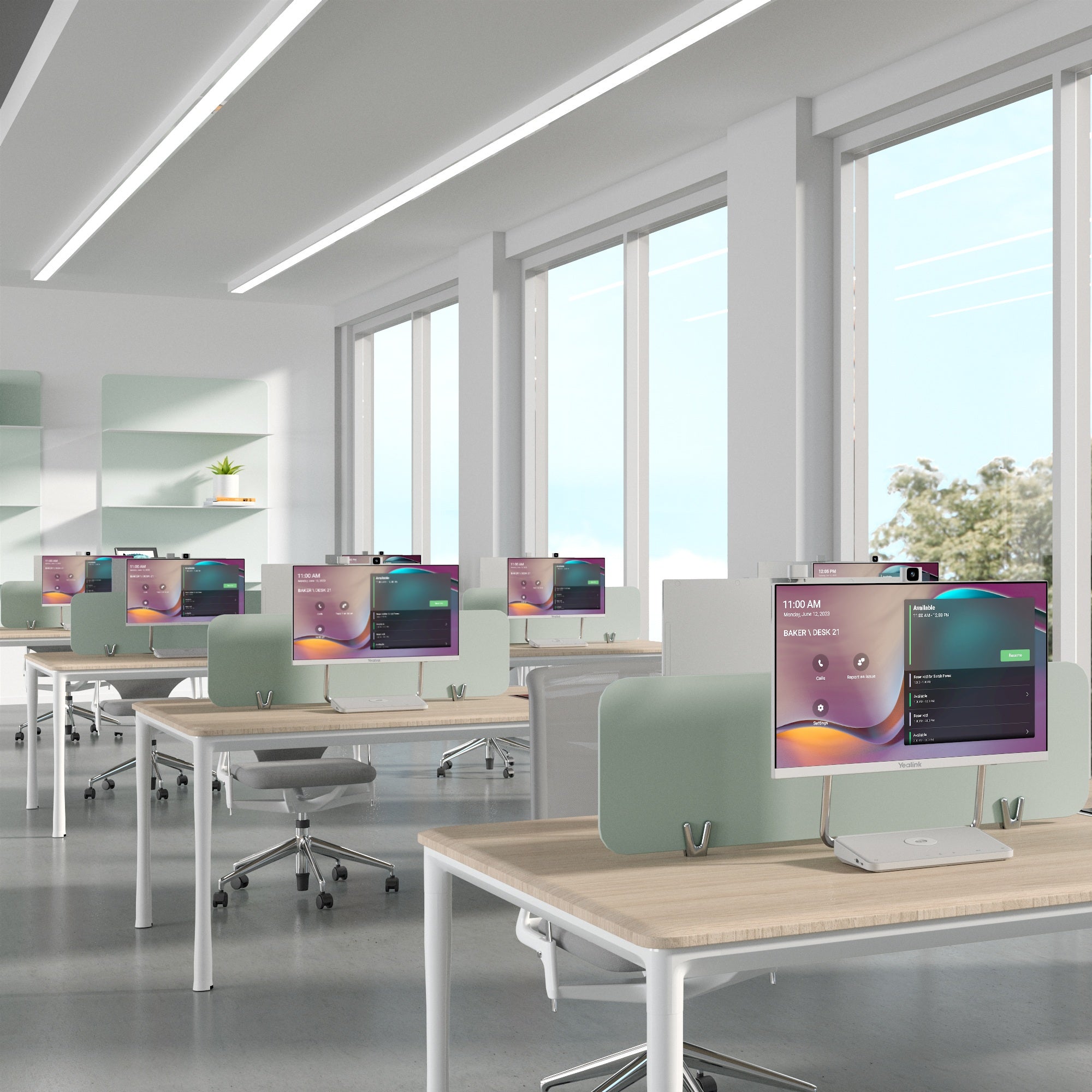Yealink DeskVision A24 All-in-one Desktop Collaboration Solution for Hybrid Office