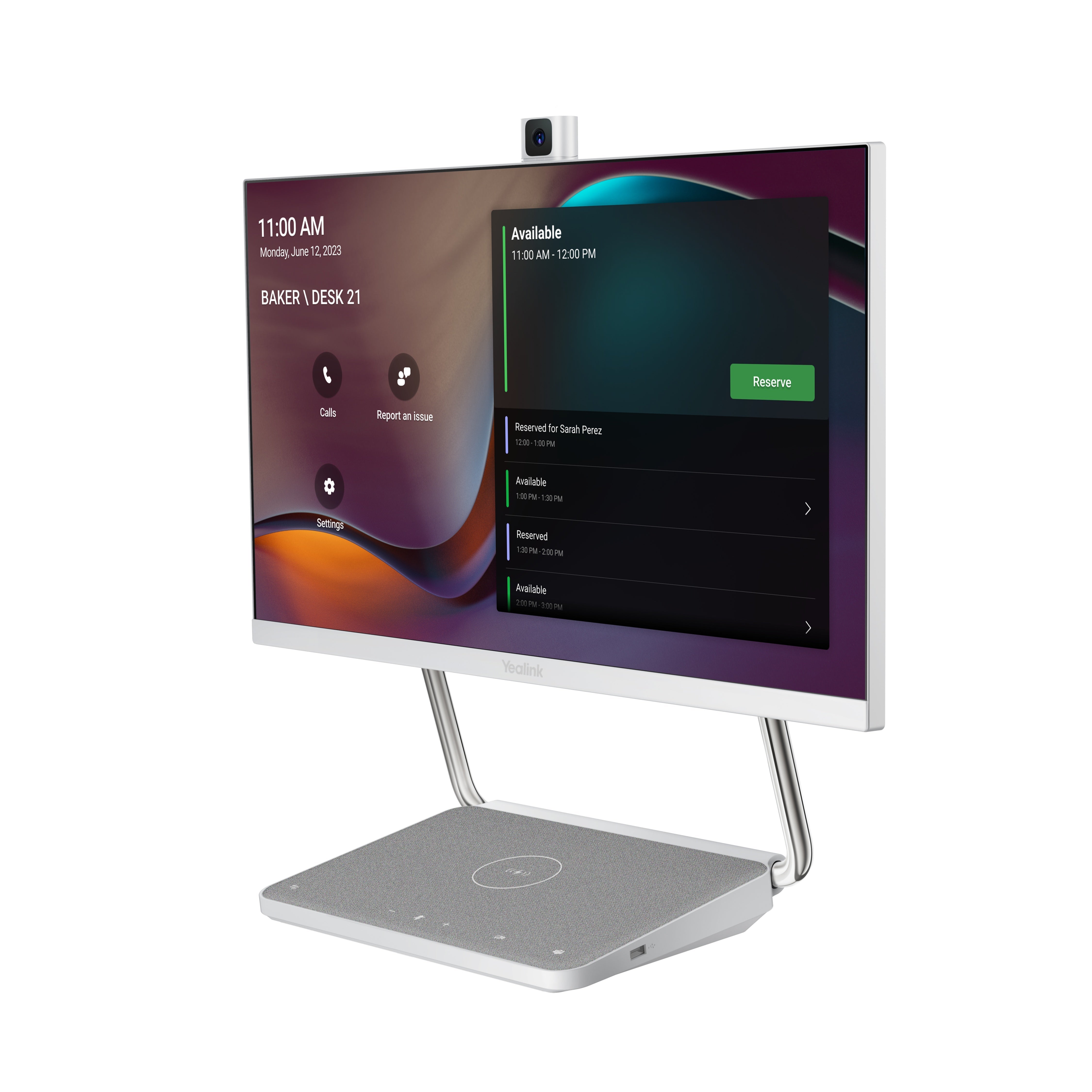 Yealink DeskVision A24 All-in-one Desktop Collaboration Solution for Hybrid Office
