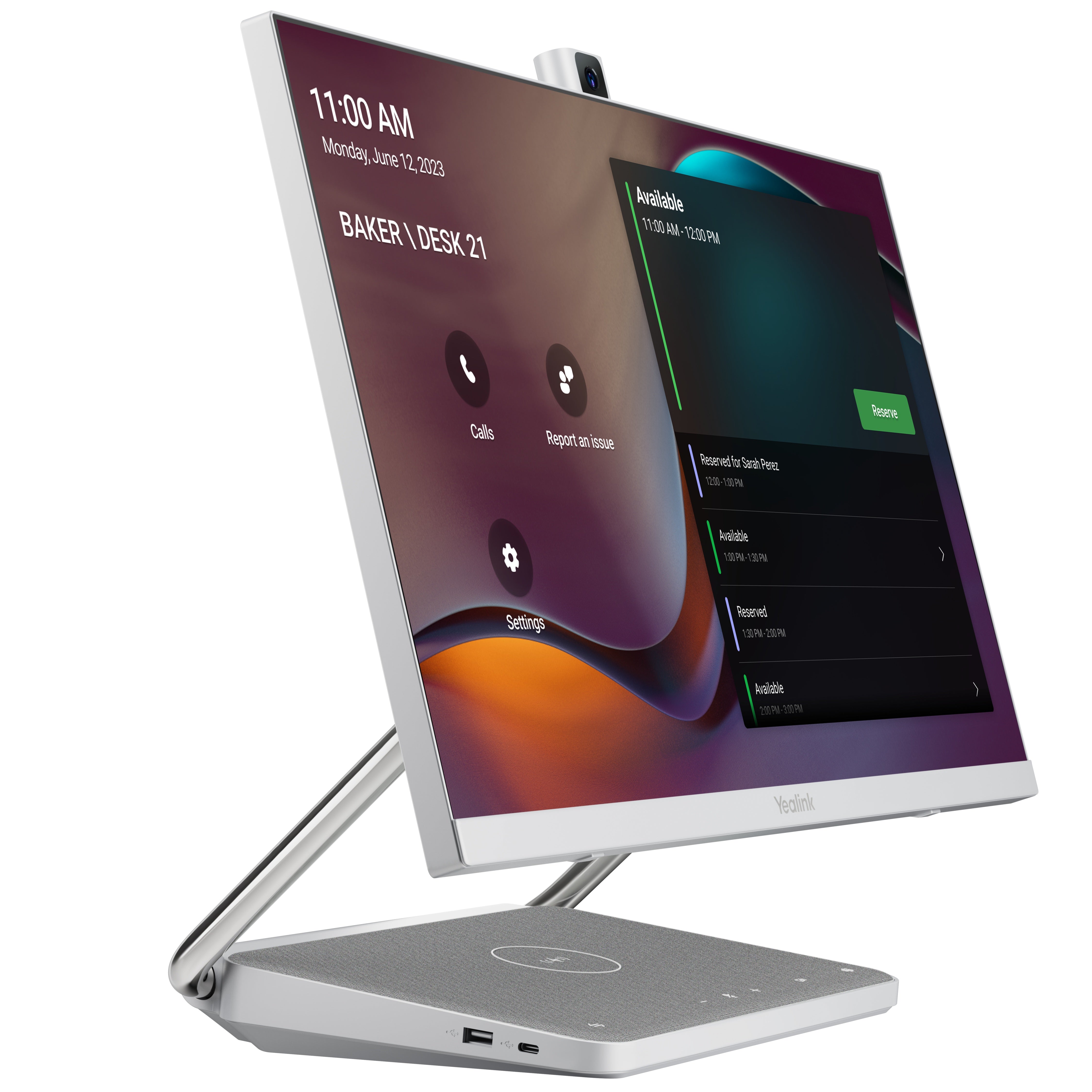 Yealink DeskVision A24 All-in-one Desktop Collaboration Solution for Hybrid Office