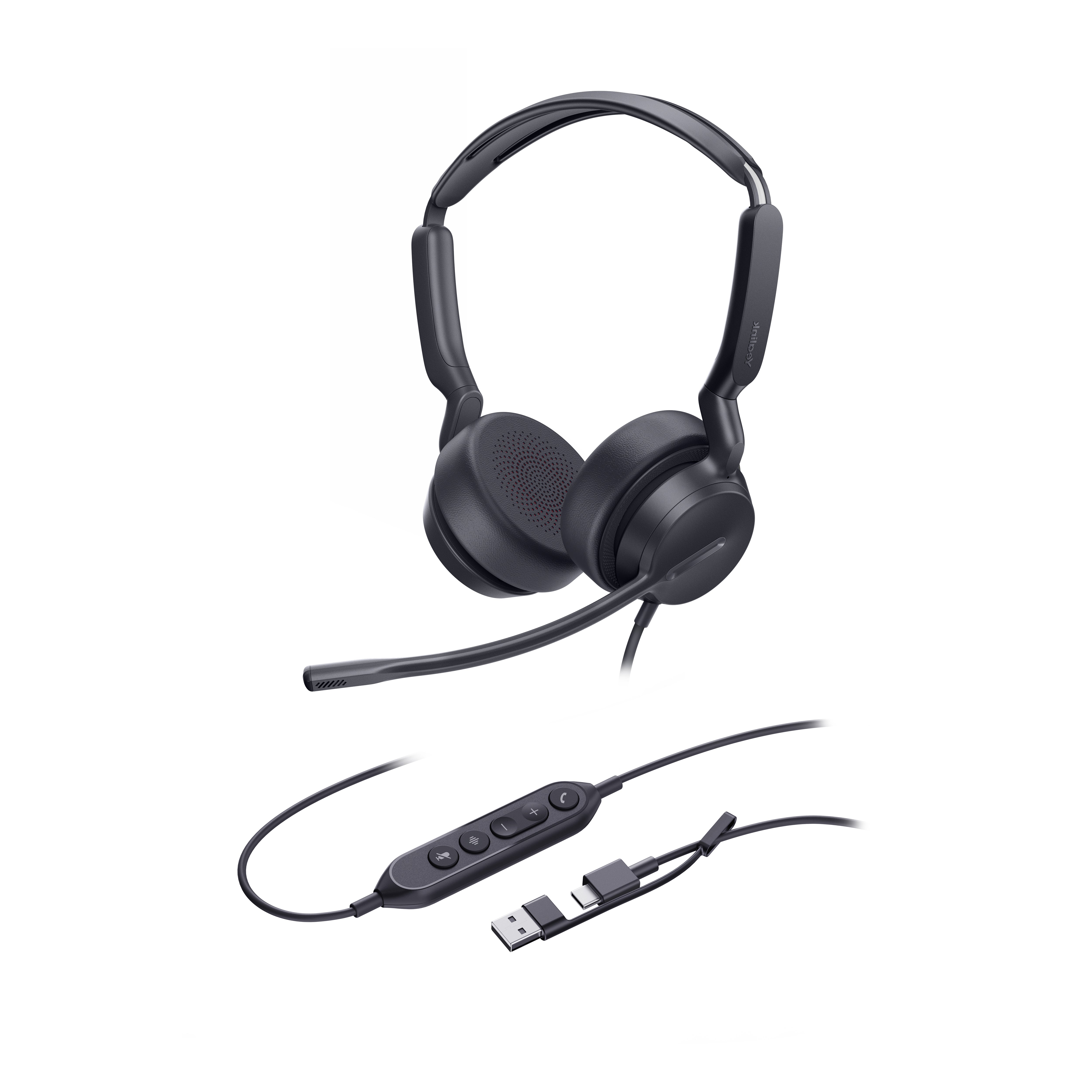 Yealink UH42 USB Wired Headset Dual UC USB-C/A