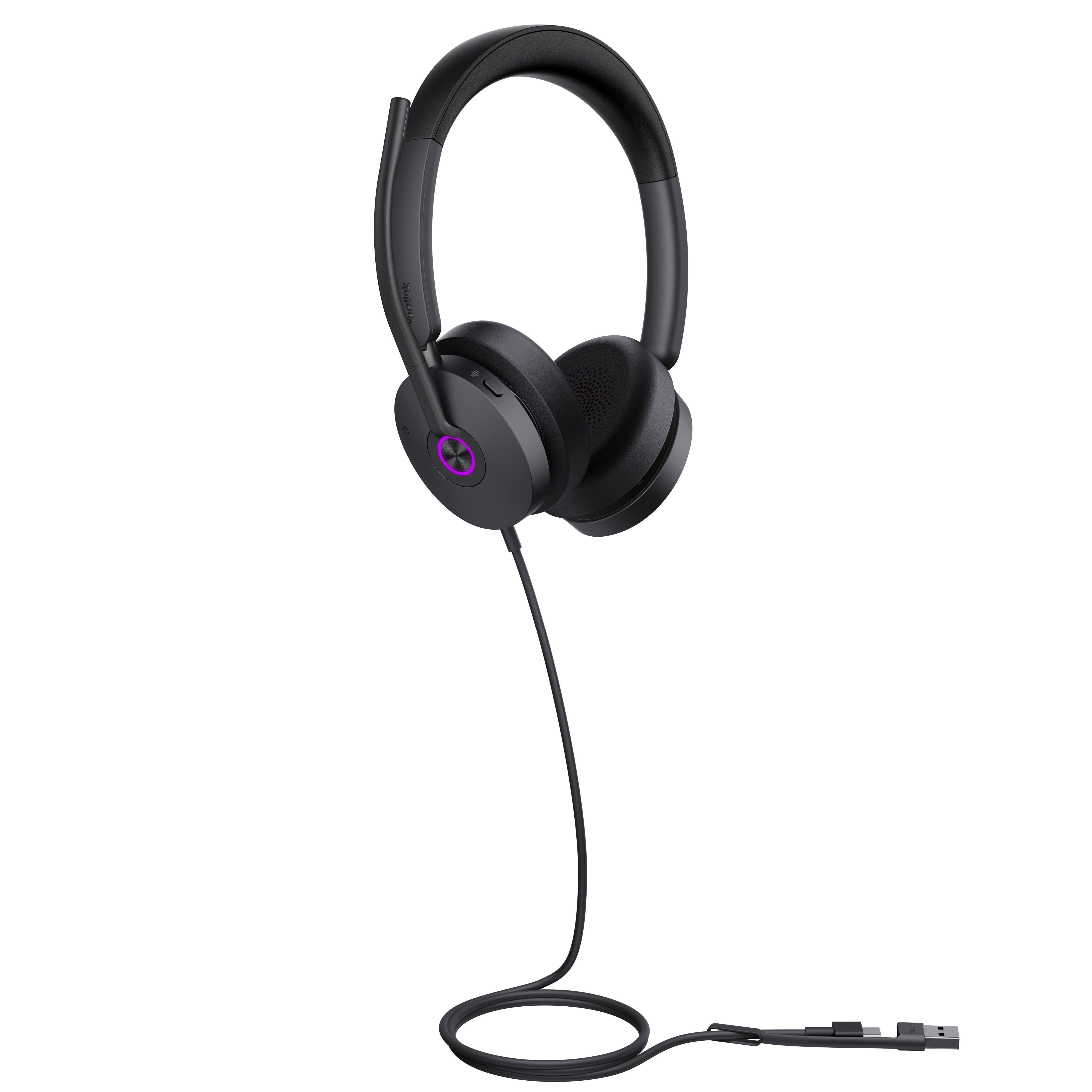 Yealink UH48 Wired Dual Headset - Teams - USBC