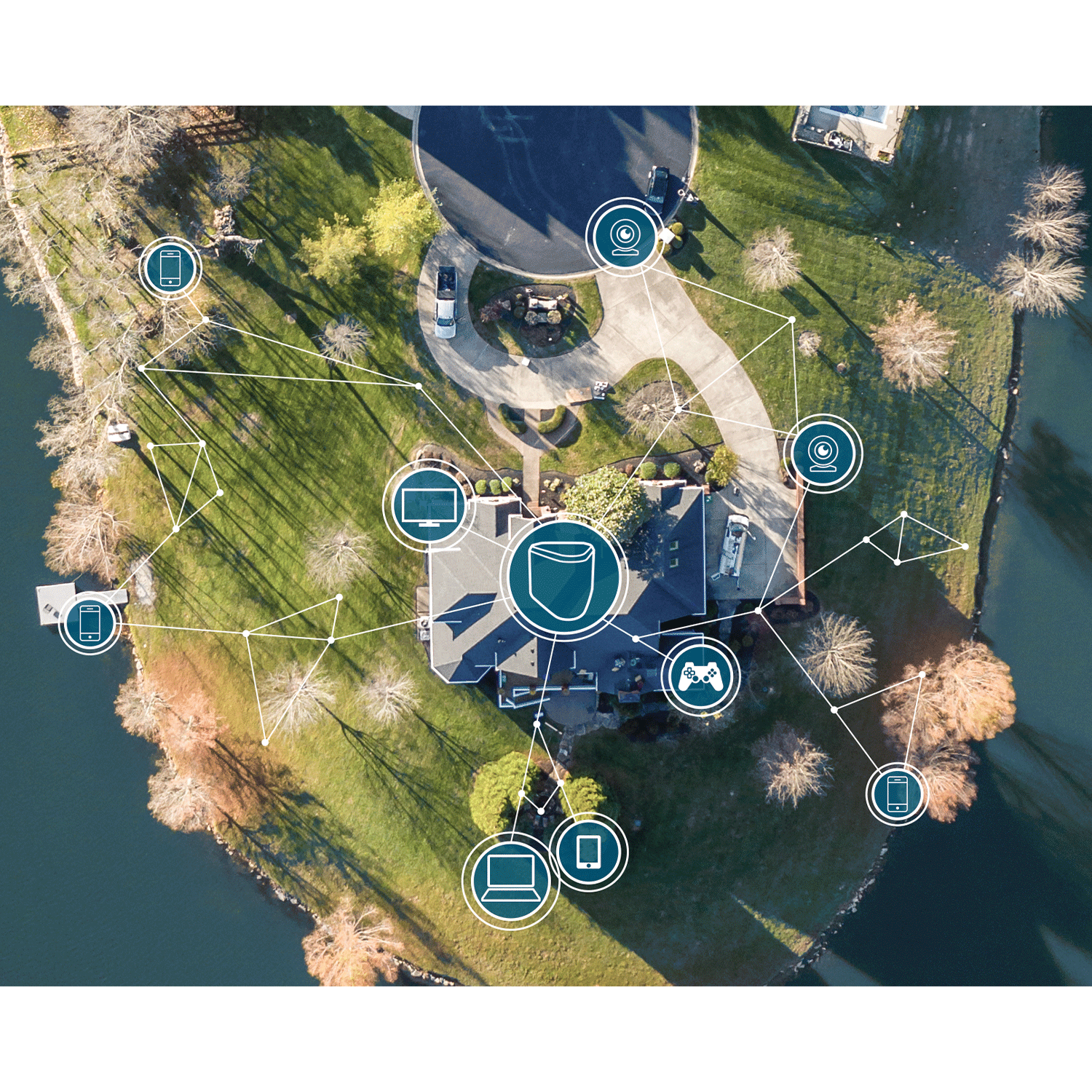 Winegard Extreme 2.0 Outdoor WiFi Extender with up to 304.8-m (1,000') Coverage